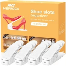 12 Pack,Adjustable,Shoe Stacker - View 5