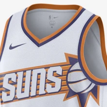 Nike Dri-FIT NBA 男款 Phoenix Suns 休閒運動球衣 DV4851-104 - 白色 - 查看 2
