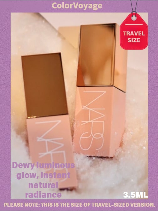 NARS [3.5ml] Rubor Líquido ORGASM Hidratante Fundente Efecto Natural Humectante Larga Duración Acabado Transparente Look Sin Maquillaje
