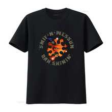 Camiseta del grupo de hip hop Smif N Wessun Dah Shinin para vacaciones, lavada de manera vintage, ligeramente suave y cómoda, de uso versátil - Negro - Ver 1