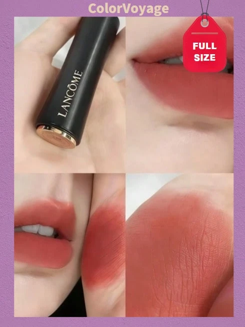 Lancôme 黑管 Slim Waist 唇膏 3.4g 玻尿酸保濕 18H 持久亮澤 琥珀紅棕色 霧面 #271 #274 #296 #299 #316 - #274-3.4g - 查看 1