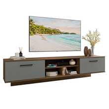 Madesa Agata TV Stand Rack With 2 Doors (Up To 80cm) - Multicolor - View 2