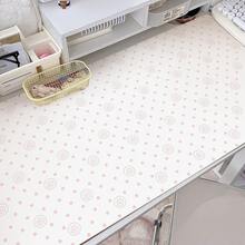 Korean Ins Style Cute Minimalist Polka Dot Large Mouse Pad, Creative Cream Color Washable Desk Mat, Suitable For Girls Study And Office - View 24