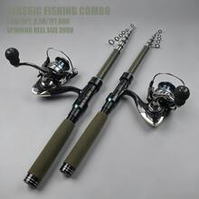 SEACHASER Fishing Tackle Set:Telescopic Fishing Rod With Reel,Telescopic Rod,Freshwater And Saltwater,Pocket-Sized Fishing Rod - Multicolor - View 3