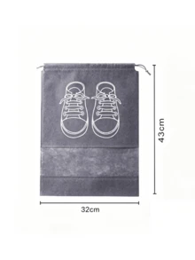 1pc Pre-Assembled Foldable Shoe Cabinet, Transparent Dust-Proof Shoe Boxes, Large-Capacity Shoe Storage Containers, Stackable, Available In Multiple Sizes. - Multicolor - View 10