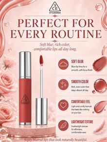 3CE HAZY LIP CLAY #COMMON STRANGER 4g，質地滑順不乾澀，可疊加顯色，適合黃色與白皙膚色 - #COMMON STRANGER - 查看 10