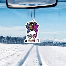 'Momlife'汽車香氛吊飾－車用後視鏡掛飾香氛片 汽車室內裝飾 適合送給朋友/妻子的禮物 - A - 查看 9