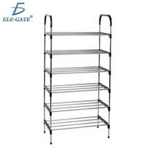 Metal Shoe Organizer Rack, Adjustable Shoe Rack Without Tools, Storage For Sneakers, Boots, Heels For Bedroom, Hallway, Closet - Silver - View 3