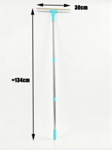 1pc Large Mop-Style Carpet Hair Scraper, Household Cleaning Hair Removal Tool - Multicolor - View 5