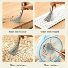 Appliance Cleaning Brush, Multi-Purpose Duster For Fans, AC Vents & Refrigerator Seals Cleaning Cheap Home Essential - A - View 2