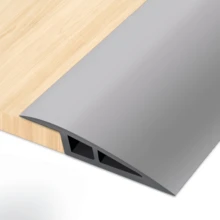 1pc 1m/39.37inch PVC Self-Adhesive Transition Strip - 1cm Height Difference Floor Transition Strip Width 5cm Sleek Design For Home And Office Decor - A - View 16