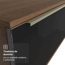 Madesa Lux TV Stand Rack With 2 Doors, Up To 80cm - Multicolor - View 7