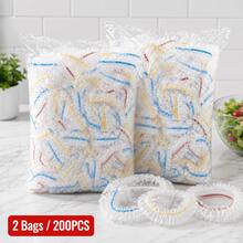 300PCS Disposable Elastic Bowl Covers, Stretch Food Covers For Plates, Bowls, Fruits, Salads And Leftovers, Clear Plastic Wrap Covers, Kitchen Storage Covers, Food Packaging Covers For Home, Picnic, Party And Daily Use - View 12
