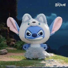 TOPTOY Stitch Wild Animal Series Vinyl Plush Stitch Blind Box Figurine Pendant Birthday Gift - Multicolor - View 3