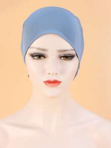 Diadema con lazo para el cabello, adecuada para uso diario - Azul vaquero - Ver 3