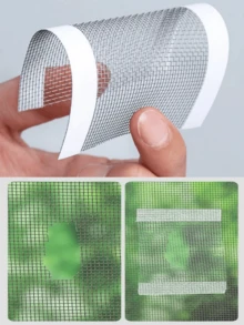 196 Inch Self-Adhesive Window & Door Screen Repair Tape, Suitable For Repairing Mosquito Net Holes, Easy To Apply, Non-Waterproof - Suitable For Repairing Holes And Tears - A - View 3