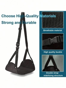 Low Cost Airline U-Shaped Pillow, Can Be Stuffed With Clothes, Portable Travel, Long Flight Storage, U-Shaped Pillow Case, Empty Bag. Soft Plush Travel Headrest, Can Be Stuffed With Clothes, Luggage Or Other Items; Multi-Functional Outdoor U-Shaped Portable Headrest, Flight Essentials, Aeroplane Essentials, Travel Essentials Holiday - Multicolor - View 7