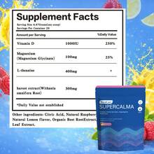 ToyoCare Rhodiola Rosea Magnesium Vitamin D Natural Supplement Relaxing Drink Raspberry Lemon 20 Sachets - A Box - View 6