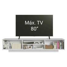 Madesa Glamy TV Stand Rack With 2 Doors (Up To 80" BB) - Multicolor - View 5