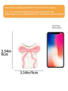 1件北歐風對稱蝴蝶結牙刷架 電動牙刷置物架 化妝品收納架 牙刷收納器 居家桌面裝飾 美麗房間裝飾 家居裝飾 省空間收納 廚房 浴室 臥室配件 居家浴室裝飾 夏季 - 彩色 - 查看 8