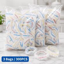 300PCS Disposable Elastic Bowl Covers, Stretch Food Covers For Plates, Bowls, Fruits, Salads And Leftovers, Clear Plastic Wrap Covers, Kitchen Storage Covers, Food Packaging Covers For Home, Picnic, Party And Daily Use - View 13