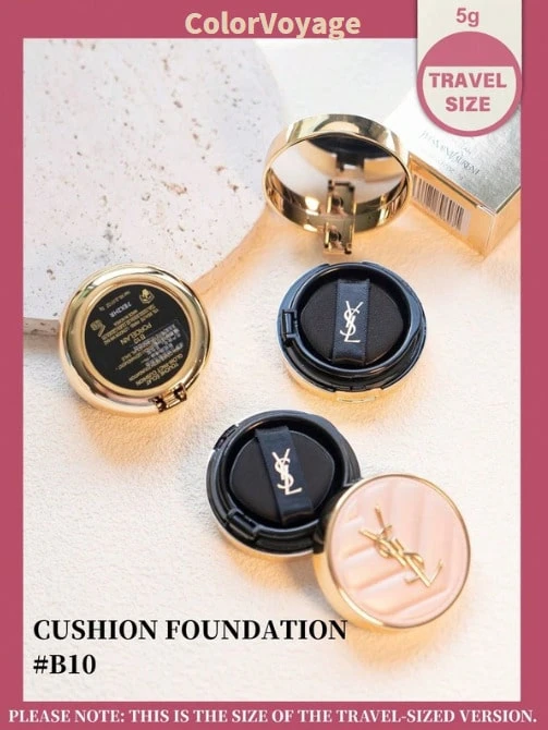 [旅行裝 - 5g - #B10]YSL Touche Éclat 亮采粉底 20號色 5g (粉色氣墊) - 裸色B10 - 查看 1