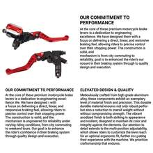 Universal 22MM CNC Aluminum Alloy Motorcycle Brake Master Cylinder, 1 Pair 6-Position Adjustable Hydraulic Clutch Lever & Brake Handle, Motorcycle Modification Parts - A - View 4