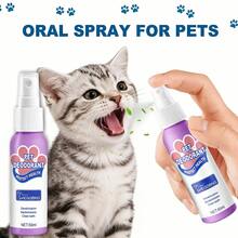 YEGBONG Pet Breath Freshening Spray, No Need To Brush Your Teeth, Quickly Remove Dog And Cat Bad Breath, Clean Teeth, Gentle Formula, Daily Use Pet Mouth Spray - 60ml - View 1