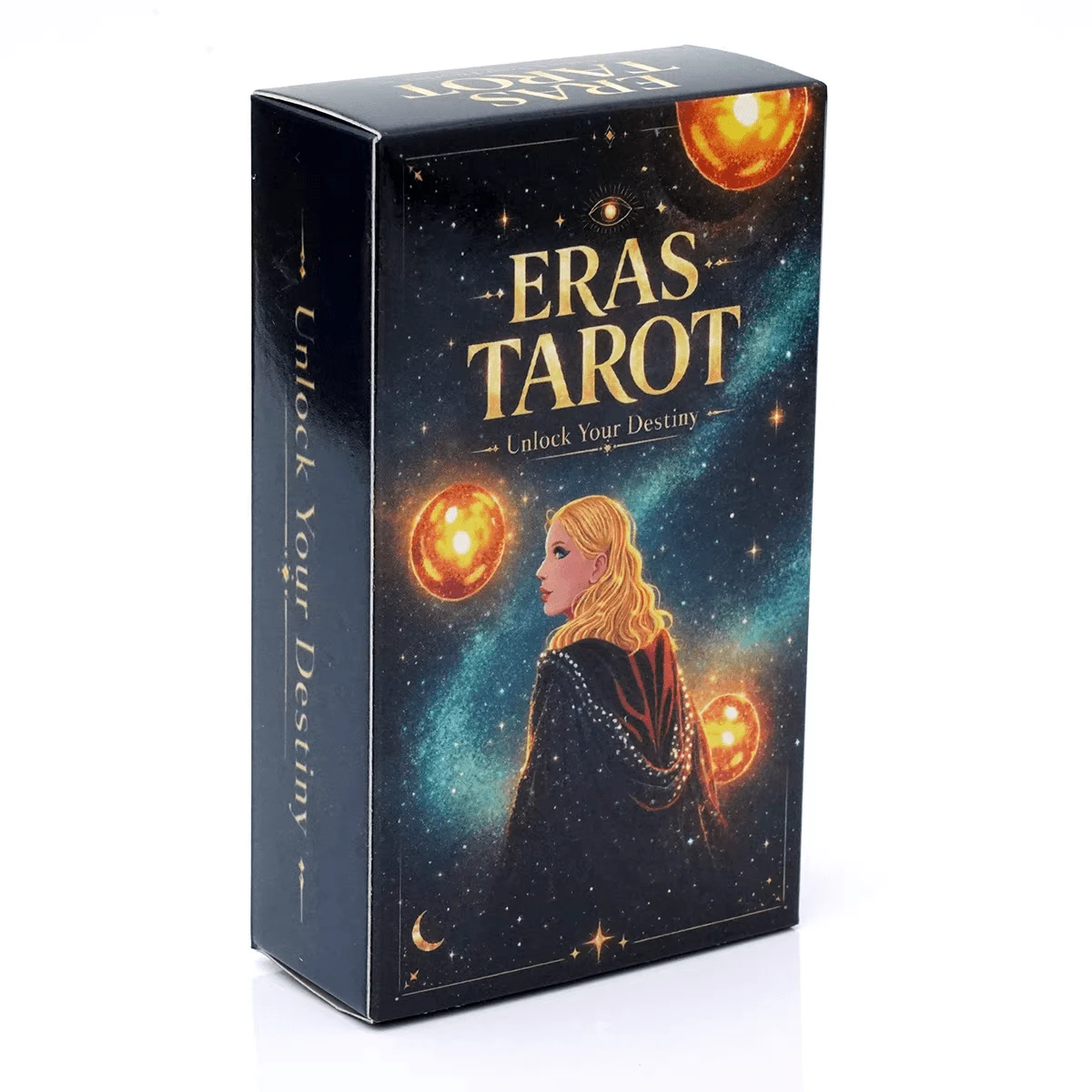Eras Tarot Cards, 78 Cards,Card Game,Unlock Your Destiny Divination Tarot Deck, English Fortune Telling Spiritual Game Cards,Divination Tarot Deck For Beginners - Multicolor - View 1