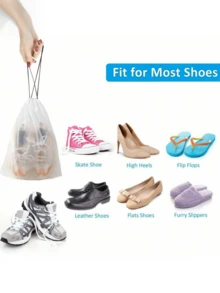 3-Tier Or 4-Tier Stackable Shoe Rack, Suitable For Entryway, Hallway, Closet, Space-Saving | Fits Sneakers, High Heels, Slippers, Flats, Ankle Boots | Multi-Functional Bag Display And Storage Shoe Rack - Multicolor - View 7