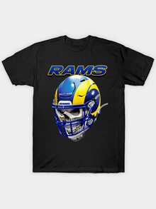 es para Hombre, Camiseta de Cuello Redondo con Estampado del Equipo, Camiseta Casual Negra de Manga Corta, Ropa para Fanáticos del Fútbol Americano para el Día del Partido, Estilo Streetwear - Negro - Ver 1