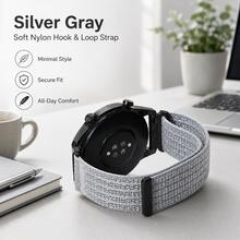 18mm 20mm 22mm 尼龍錶帶，相容於 Watch7 6 5 4 40mm 44mm，魔鬼氈運動手腕帶，相容於 Watch/ Watch/ Watch/ Watch S5 智慧手錶配件 - 20毫米 - 查看 13