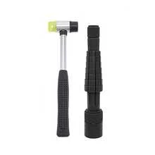 KLONKEE 2/4件組戒指擴張器 + 25mm橡膠錘，金屬戒指拉伸器尺寸調整套件，小型便攜式戒指尺寸調整與修正工具，附戒指量尺，適用於鬆脫戒指、戒指尺寸調整與造型套組 - 彩色 - 查看 12