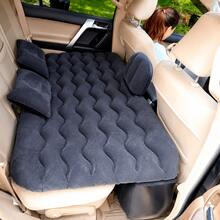 Inflatable Car Rear Seat Mattress, Thickened Foldable Portable Comfortable Sleeping Pad With Pump, 2 Pillows, Storage Bag, Patch Kit, Essential Outdoor Gear For Medium SUV, Truck, Summer Vacation, Camping, Hiking, Road Trip - Car Air Mattress - View 4