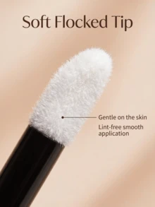 JINSHEE202 Lipstick Applicator, Multi-Function Lipstick Brush For Even Application, Facial Makeup Detail Brush, Lipstick And Lip Gloss Applicator, No-Shed Makeup Brush, Portable Travel Essential Makeup Tool - Black - View 2