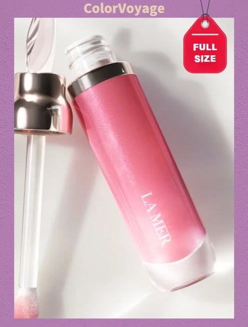 [ 3ml ] La Mer 修復唇彩，奇蹟活性精華保濕平滑唇紋，水潤玻璃感豐盈唇彩，滋養修復精華唇彩迷你試用裝，透粉/透亮 - Sheer Pink - 3ml - 查看 1