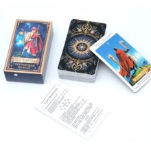 幻想塔羅學習牌組，俄文塔羅牌，占卜算命靈性遊戲卡，適合初學者 - 彩色 - 查看 7