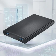 HDD Enclosure - Black - View 1