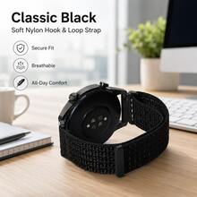 18mm 20mm 22mm 尼龍錶帶，相容於 Watch7 6 5 4 40mm 44mm，魔鬼氈運動手腕帶，相容於 Watch/ Watch/ Watch/ Watch S5 智慧手錶配件 - 20毫米 - 查看 14