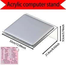 1pc Transparent Acrylic Bookshelf - Acrylic Bookshelf With 2 Book Clips, Open Bookshelf For Display And Reading, Suitable For Art, Bible, Cookbook, Easel, Magazine, Textbook - Sets - View 6