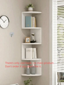 1 Peça Prateleira de Parede com 5 Níveis, Prateleira Flutuante Decorativa de Arrumação/Montagem na Parede, Prateleira Flutuante Vertical Estilo Boémio, Decoração para Casa, Decoração de Quarto, Decoração de Quarto, Decoração de Natal, Decoração de Festa, Para Quartos, Salas de Estar, Casas de Banho, Cozinhas, Escritórios, Dormitórios - Multicolorido - Ver 13