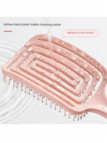 1 buah Sisir Berongga Multifungsi, Cocok untuk Rambut Basah dan Kering, Desain Pijat Lembut, Gagang Plastik ABS, Cocok untuk Semua Jenis Rambut, Mengurangi Kusut dan Rambut Kusut, Meningkatkan Kesehatan Kulit Kepala, Cocok Sebagai Hadiah Kecil, Perlengkapan Rumah Tangga, Hadiah Natal, Hadiah Halloween - Beraneka warna - View 4