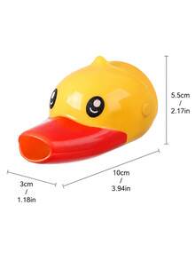 1 buah Nozzle Ekstensi Keran Gajah Kartun, Aerator Pengarah Air Anti-Percikan untuk Wastafel Rumah; Cocok untuk Mencuci Wastafel Kamar Mandi, Membersihkan Buah dan Sayuran di Wastafel Dapur; Hadiah untuk Penyewa Rumah, Hadiah Paskah untuk Rumah Baru, Hadiah Natal untuk Rumah Baru, Kepala Pengarah Hemat Air Ekstensi Keran Gajah Kartun Universal - Perpanjangan keran - View 4