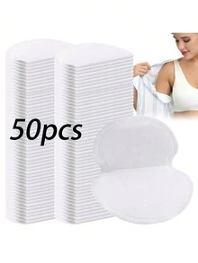 10/30/50/80/100pcs Unisex Underarm Sweat Pads - Fragrance-Free Invisible Design, Only 0.03 Inch Thin, 4.72x3.47 Inch Size, 10 Pieces Per Pack Convenient For Commuting And Travel. - Various - View 12