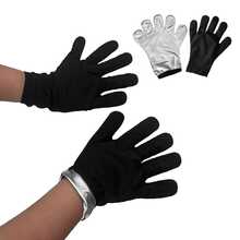 1pc PU Sweat-Inducing Hand Glove, Sports Sauna Heat-Retaining Moisturizing Anti-Cracking Smooth Coating Sweat-Promoting Glove For Home Use, Extra Sweat-Inducing[1pc/Pack] - Multicolor - View 2
