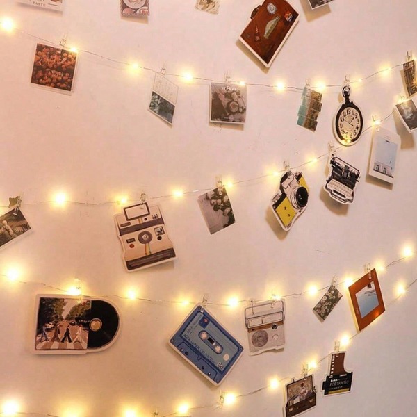 1pc 30/50/100/200LED 3/5/10/20M Suitable For Dorm, Bedroom, Christmas, Party And Wedding Decoration[Battery Box/USB]