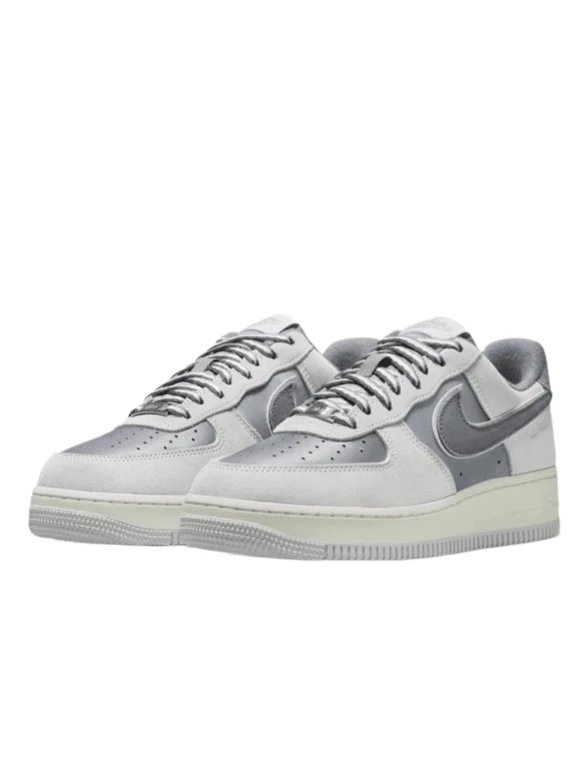 Nike AIR FORCE 1 Wear-Resistant Non-Slip Sports Casual Skate Shoes - Grey - View 1