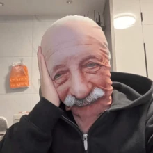 1pc Hyper-Realistic Old Man 3D Face Mask, Halloween Prank Prop, Party Costume Role Play Fun Mask, Holiday Atmosphere Decoration Ornament, Creative Gag Toy; Elastic And Breathable Fabric, Suitable For Masquerade, Theme Party, Short Video Shooting, Essential Item For Clown Lovers, Brings Endless Joy And Surprise, Great Birthday Gift, Suitable For Halloween, Theme Party, Home Decor, Scene Atmosphere Arrangement, Bedroom Room Decoration, Halloween, Holiday Essential, Gift For Men, Halloween Decoration - Multicolor - View 13