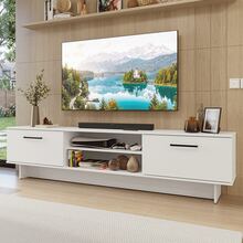 Madesa Agata TV Stand Rack With 2 Doors (Up To 80cm) BB1 - Multicolor - View 1