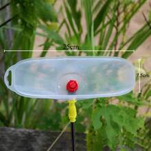 1pc Transparent Fan-Shaped Nozzle, Durable Adjustable Spray Head, Suitable For Garden Hose, Evenly Irrigates Lawn And Flower Bed, Multi-Purpose Sprayer For Insect Control And Mosquito Repellent, Leak-Proof Design - Multicolor - View 5